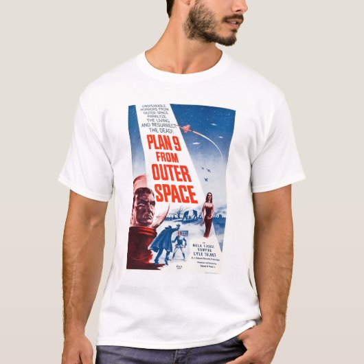 Plan 9 vom Weltraum T-Shirt (Vorderseite)