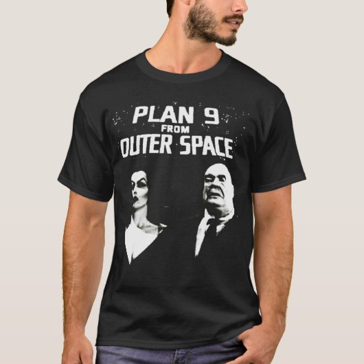 Plan 9 vom Weltraum T-Shirt (Vorderseite)
