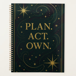 “PLAN. ACT. OWN.” A Spirit-Wired™ Planner Planer