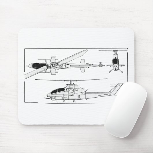 Plan AH1 Mousepad (Mit Mouse)