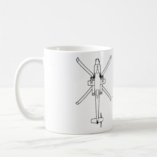 Plan AH-64 Kaffeetasse (Links)