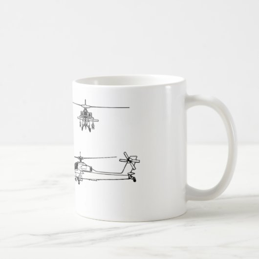 Plan AH-64 Kaffeetasse (Rechts)