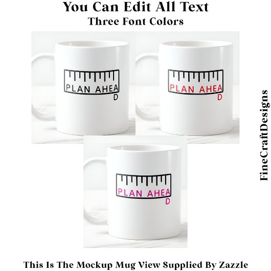 Plan Ahead Funny Crafting Nähsaal 062 Zitat Kaffeetasse