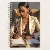 "Plan ahead. Succeed with intention." Planer (Vorderseite)