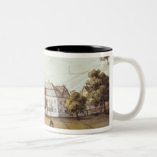 Plan am Tempelhof-Berg, Berlin Zweifarbige Tasse