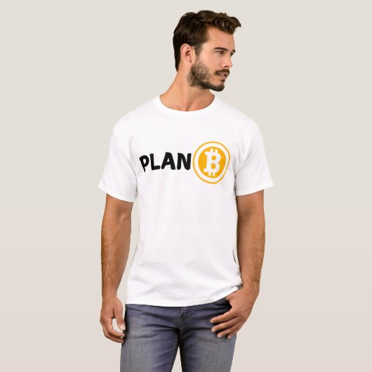 Plan B Bitcoin T-Shirt (Vorne ganz)