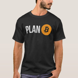Plan B Bitcoin Vintager Krypto-Devisenhandel T-Shirt