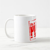 „Plan B“ Stempel-Effekt Kaffeetasse (Links)