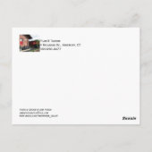 Plan B Tavern, Simsbury Postkarte (Rückseite)