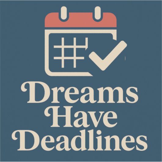 Plan Bold, Dream Loud Aufkleber (Vorderseite)