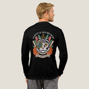 "Plan Build Conquer" Traditioneller Tattoo-Stil Tri-Blend Shirt
