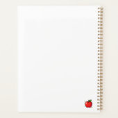 Plan. Coffee. Teach. Repeat. Funny Teacher Weekly  Planer (Rückseite)