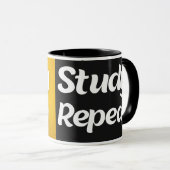 Plan Cry Studie Wiederholung der Uni Tasse (VorderseiteRechts)