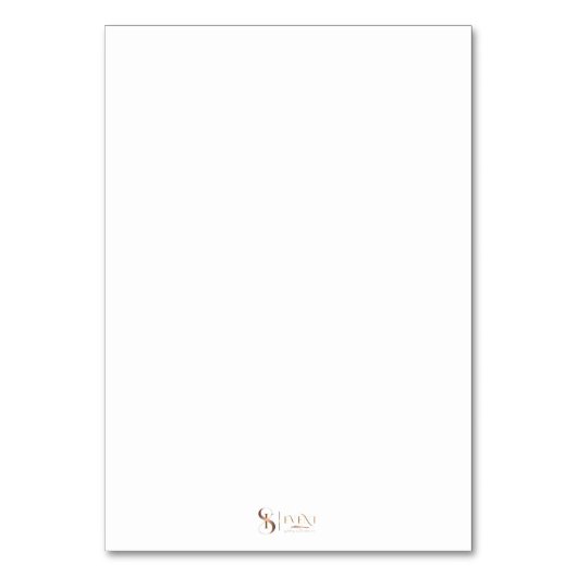 Plan de table tischnummer (Rückseite)