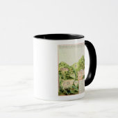 Plan der Bergwerke von Oaxaca, Mexiko, 1785-87 Tasse (VorderseiteRechts)