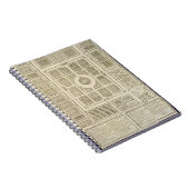 Plan der Gemüsegärten des Königs in Versailles Notizblock (Rechte Seite)