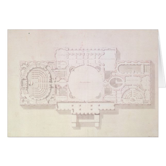 Plan der Hauptgeschichte der Hauptstadt, (Vorderseite (Horizontal))
