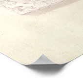 Plan der Hauptgeschichte der Hauptstadt, Poster (Ecke)