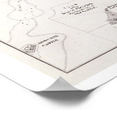 Plan der Nilschlacht, 1. August 1798, c Poster (Ecke)