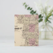 Plan der Windsor Company in Vermont Postkarte (Stehend Vorderseite)