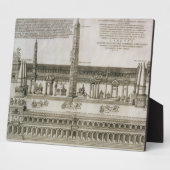 Plan des Circus Maximus, Rom, graviert durch Fotoplatte (Seite)