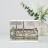 Plan des Circus Maximus, Rom, graviert durch Postkarte (Stehend Vorderseite)