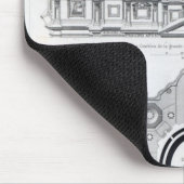 Plan des Dachs von St Peter Mousepad (Ecke)