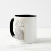 Plan des Fort of New Madrid Tasse (Vorderseite Links)