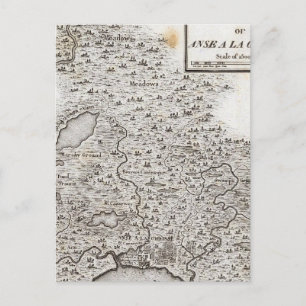 Plan des Forts von New Madrid Postkarte