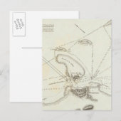 Plan des Hafens von Veracruz Postkarte (Vorne/Hinten)