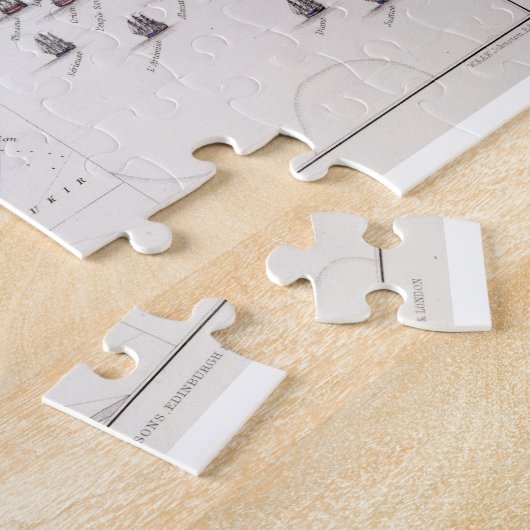 Plan des Kampfes des Nils am 1. August 1798 c Puzzle (Seite)