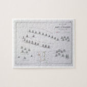 Plan des Kampfes von Kap-St. Vincent, 14. Febru Puzzle (Horizontal)