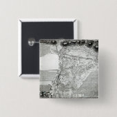 Plan des Kampfes von Minden Button (Vorne & Hinten)