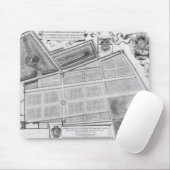 Plan des königlichen Gartens Mousepad (Mit Mouse)