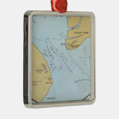 Plan des Marineangriffs und der Gefangennahme des Ornament Aus Metall (Rechts)