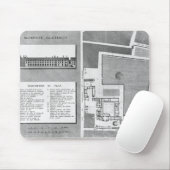 Plan des Maternite Port-Royal Mousepad (Mit Mouse)