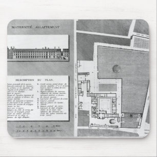 Plan des Maternite Port-Royal Mousepad