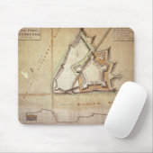 Plan des neuen Forts in Pittsburgh Mousepad (Mit Mouse)
