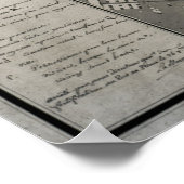 Plan Directeur de la Ville des Cayes, 1789 Poster (Ecke)