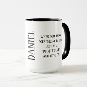 PLAN-DREHUNG Tasse mit Ihrem Namen