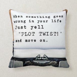 "Plan-Drehung" Throw-Kissen Kissen