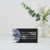 Plan (et) B, Einladung zum Klimagipfel (Stehend Vorderseite)