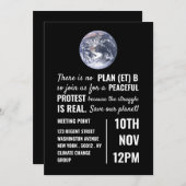 Plan (et) B, Treffpunkt zum Klimawandel Einladung (Vorne/Hinten)