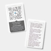 Plan Event Badge Ausweis (Vorder- & Rückseite)