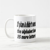 Plan funktionierte nicht Motivierend Kostenvoransc Kaffeetasse (Links)