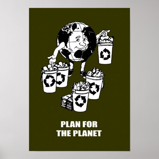 PLAN FÜR DEN PLANETEN POSTER (Vorne)