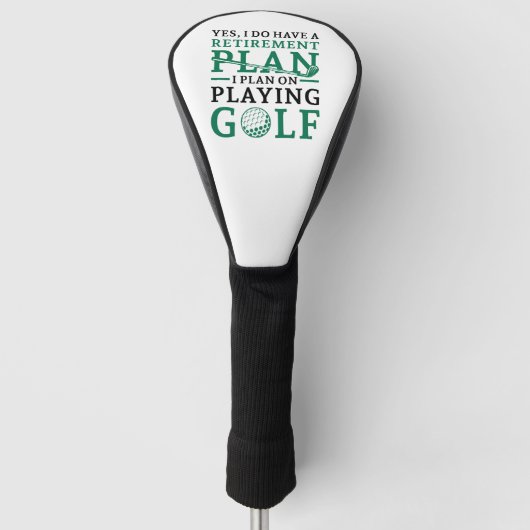 Plan für die Rückzahlung Golf Headcover (Vorderseite)