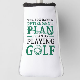 Plan für die Rückzahlung Golf Headcover