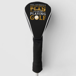 Plan für die Rückzahlung Golf Headcover