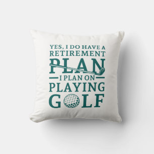 Plan für die Rückzahlung Golf Kissen